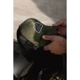 Motone SUEDEHEAD Trucker Cap - Curved Peak - Olive Green
