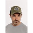 Motone SUEDEHEAD Trucker Cap - Curved Peak - Olive Green
