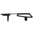 Motone Tanto Chain Guard - Wrinkle Black Finish