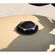 TELSTAR Low Profile Fuel Gas Cap - Billet Aluminium - Black/Contrast Polished
