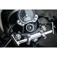 Motone The Capos - Fork Top Caps Pair - Late Street Twin & Street Scramber, All T120 -Titanium