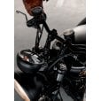Motone The Capos - Fork Top Caps Pair - Late Street Twin & Street Scramber, All T120 -Titanium
