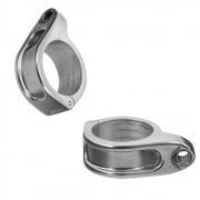 The Clampits - 39mm - Indicator/Turn Signal Fork Mount Brackets - POLISHED