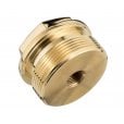 Motone The Guvnors - Fork Top Caps Pair - Late Street Twin & Street Scramber, All T120 -Brass