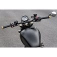 Motone The Guvnors - Fork Top Caps Pair - Late Street Twin & Street Scramber, All T120 -Brass
