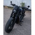 Motone The SCARAB - Metal Screen/HeadLight Shroud/Bikini Cowl for Triumph Bobber