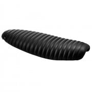 The Viper-Mk.II Low Profile Skinny Ribbed Seat - Black