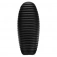 Motone The Viper-Mk.II Low Profile Skinny Ribbed Seat - Black