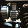 Motone TPS Carb/Throttle Body Cover - Pair - Ribbed/Finned - Polished