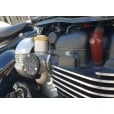 Motone TPS Carb/Throttle Body Cover - Pair - Union Jack - Black