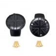 Motone TPS Carb/Throttle Body Cover - Pair - Union Jack - Black