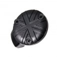 Motone TPS Carb/Throttle Body Cover - Pair - Union Jack - Black