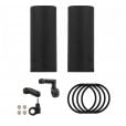 Motone Triumph Bobber 47mm Smooth Spatz Fork Shrouds + Klingon Handlebar Mount Indicator Brackets