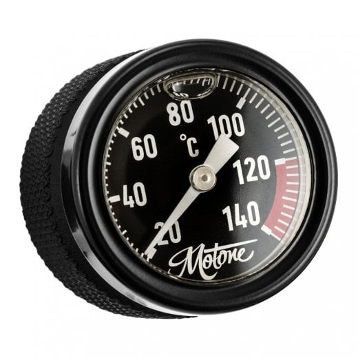 Motone Triumph Engine Temp Gauge Oil Filler Cap - °C - Celsius