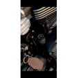 Motone Triumph Engine Temp Gauge Oil Filler Cap - °F - Fahrenheit
