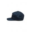 Motone Twin-Flag 6-Panel Vintage Cap - Curved Peak - Blue & Gold