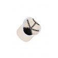 Motone Twin-Flag 6-Panel Vintage Cap - Curved Peak - White