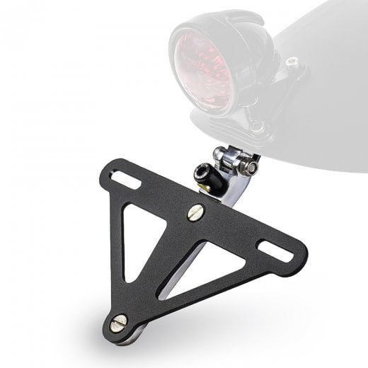 Motone UNDERTAKER Number Plate Bracket + PillBox License Plate Light
