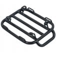 Motone Voyager Rear Rack - for Triumph Bobber/Indian Scout/Harley/BMW R18 - Black