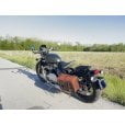 Motone Voyager Rear Rack - for Triumph Bobber/Indian Scout/Harley/BMW R18 - Black
