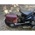 Motone Voyager Rear Rack - for Triumph Bobber/Indian Scout/Harley/BMW R18 - Black