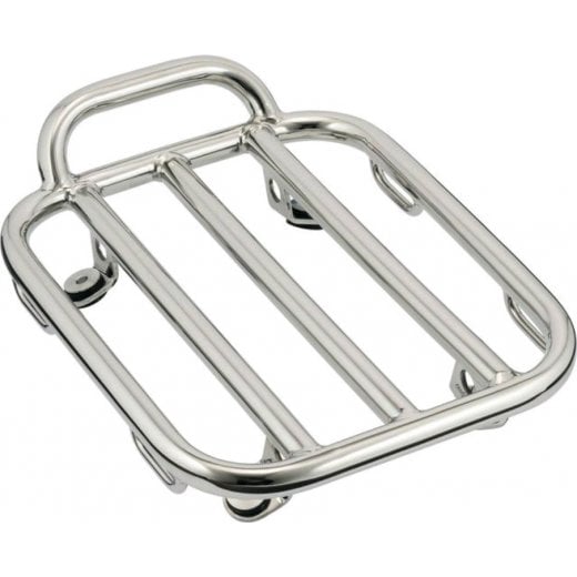 Motone Voyager Rear Rack - for Triumph Bobber/Indian Scout/Harley/R18 BMW - Polished