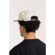 Motone WIDESLIDE Cap - Flat Peak - Ecru and Black