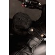 Motone WRAITH - Motorcycle Riding Gloves - Nubuck Leather - Black