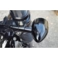 Motone Wrap-Around Fork M10 (10mm) Indicator Turn Signal Bracket Clamps - Pair - 39mm - Black