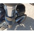 Motone Wrap-Around Fork M10 (10mm) Indicator Turn Signal Bracket Clamps - Pair - 47mm - Black (Bobber)