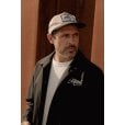 Motone YARDMASTER Bobber Patch Cap - Flat Peak - Ecru and Black - Bike Patch
