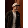 Motone YARDMASTER Bobber Patch Cap - Flat Peak - Ecru and Black - Bike Patch